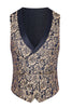 Load image into Gallery viewer, 3 Piece Dark Green Shawl Lapel Jacquard Prom Men&#39;s Suits