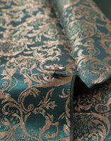 Load image into Gallery viewer, 3 Piece Dark Green Shawl Lapel Jacquard Prom Men's Suits