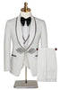 Load image into Gallery viewer, 3 Piece Black Shawl Lapel Jacquard Prom Men&#39;s Suits