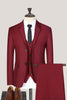 Load image into Gallery viewer, Black Notched Lapel 3 Piece Single Breasted Prom Men&#39;s Suits