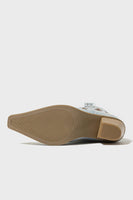 Load image into Gallery viewer, Dark Blue Wide Calf Chunky Heel Embroidered Western Cowgirl Boots