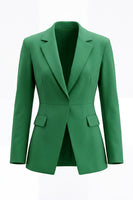 Load image into Gallery viewer, 2 Piece Red Long Sleeves Notched Lapel Prom Suits with Pockets