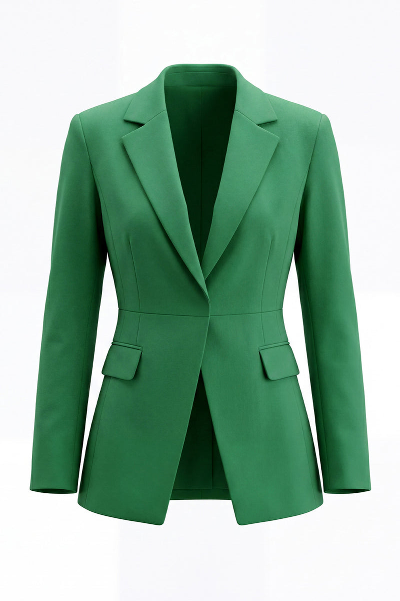 Load image into Gallery viewer, 2 Piece Red Long Sleeves Notched Lapel Prom Suits with Pockets