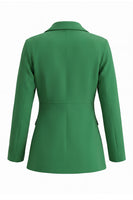 Load image into Gallery viewer, 2 Piece Red Long Sleeves Notched Lapel Prom Suits with Pockets
