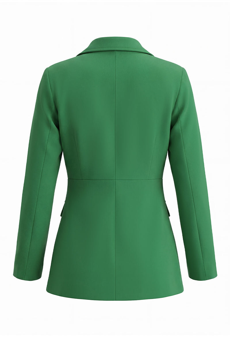 Load image into Gallery viewer, 2 Piece Red Long Sleeves Notched Lapel Prom Suits with Pockets