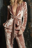 Load image into Gallery viewer, 2 Piece Blush Notched Lapel Prom Suits with Sash