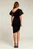 Load image into Gallery viewer, Black Asymmetrical Short Tight Cocktail Dress