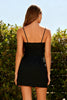 Load image into Gallery viewer, Black Spaghetti Straps Short Tight Cocktail Dress with Bows