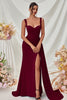 Load image into Gallery viewer, Simple Black Long Mermaid Prom Dress with Side Cape