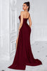 Load image into Gallery viewer, Black One Shoulder Mermaid Ruched Long Prom Dress with Slit
