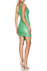 Load image into Gallery viewer, Sparkly Champagne One Shoulder Tight Short Prom Dress with Sash
