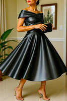 Load image into Gallery viewer, Sparkly Daffodil Mid-Calf Sequin Mother of the Bride Dress