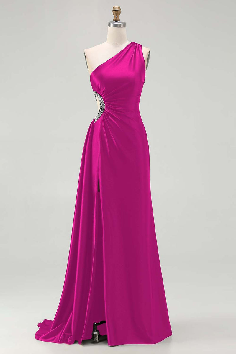 Load image into Gallery viewer, Sparkly Black Cut Out Long Prom Dress with Rhinestones