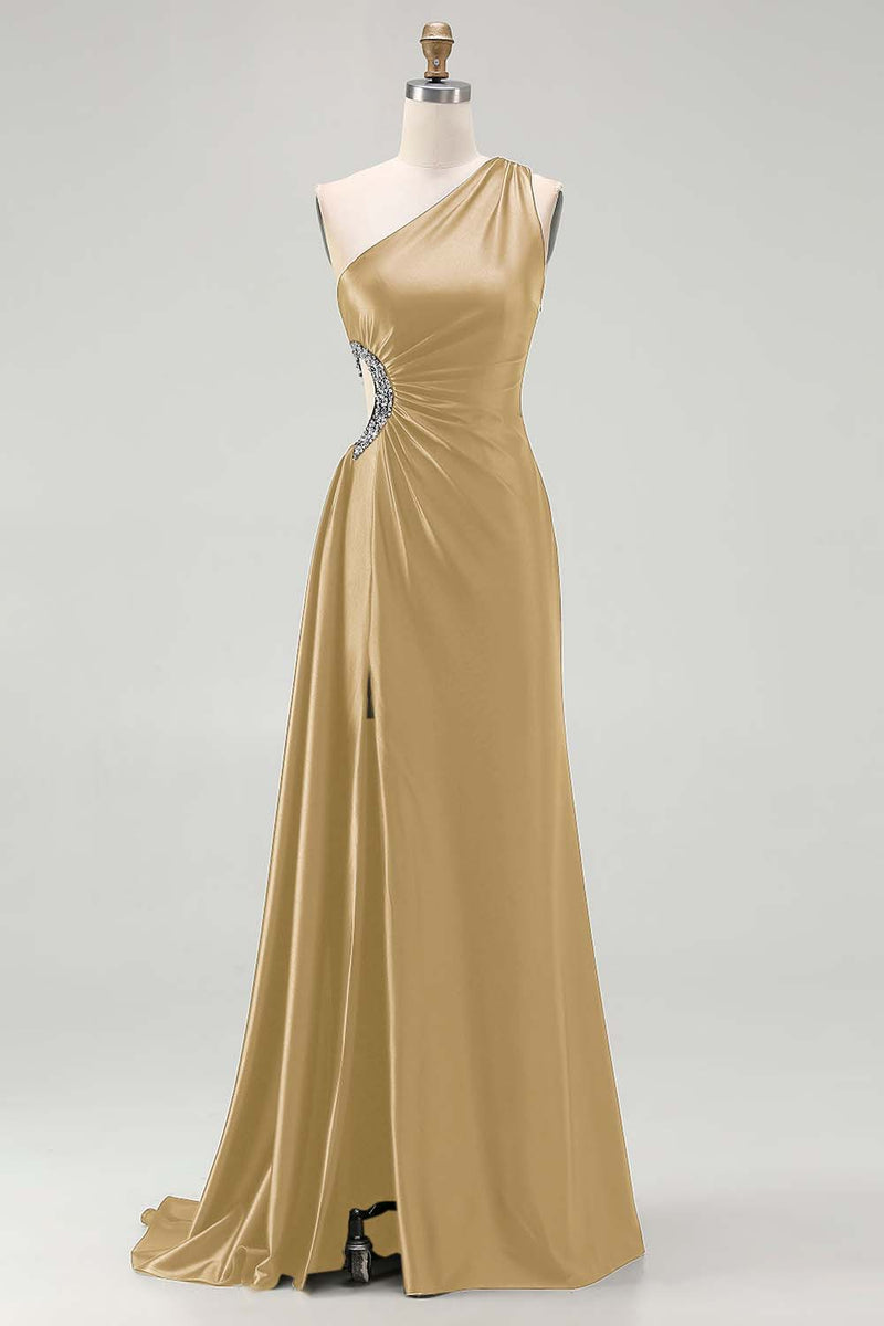 Load image into Gallery viewer, Sparkly Black Cut Out Long Prom Dress with Rhinestones