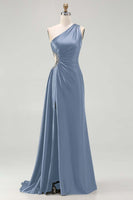 Load image into Gallery viewer, Sparkly Black Cut Out Long Prom Dress with Rhinestones