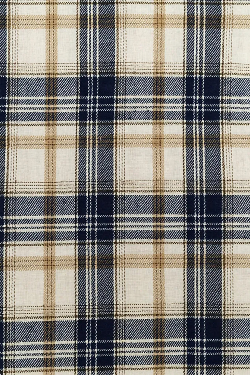 Load image into Gallery viewer, Black and Yellow Notched Lapel Men Grid Prom Suits