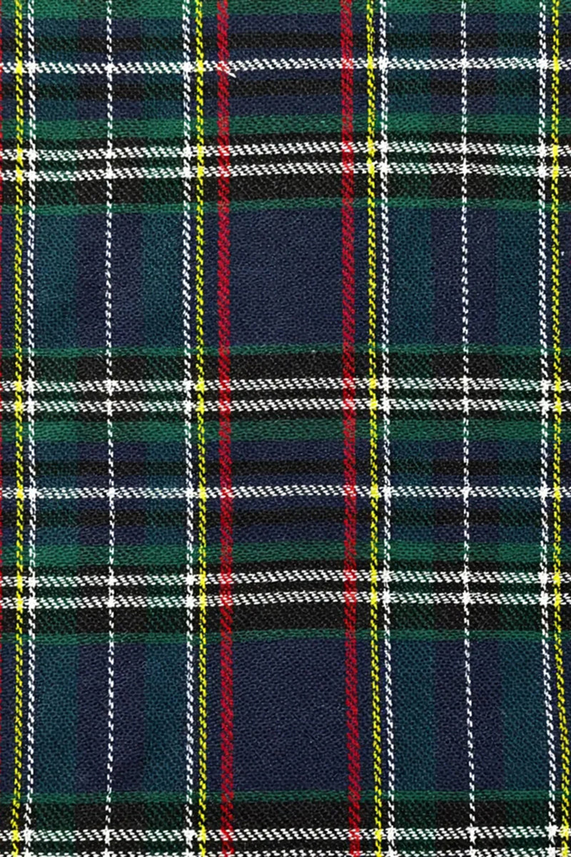 Load image into Gallery viewer, 2 Piece Blue and Green Notched Lapel Grid Men Prom Suits