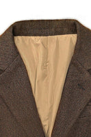 Load image into Gallery viewer, Brown Single Breasted Notch Lapel Long Sleeves Men&#39;s Blazer
