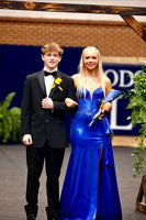 Load image into Gallery viewer, Sparkly Royal Blue Strapless Mermaid Long Corset Prom Dress