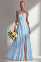 Load image into Gallery viewer, Yellow A Line Convertible Wear Chiffon Backless Long Formal Dress