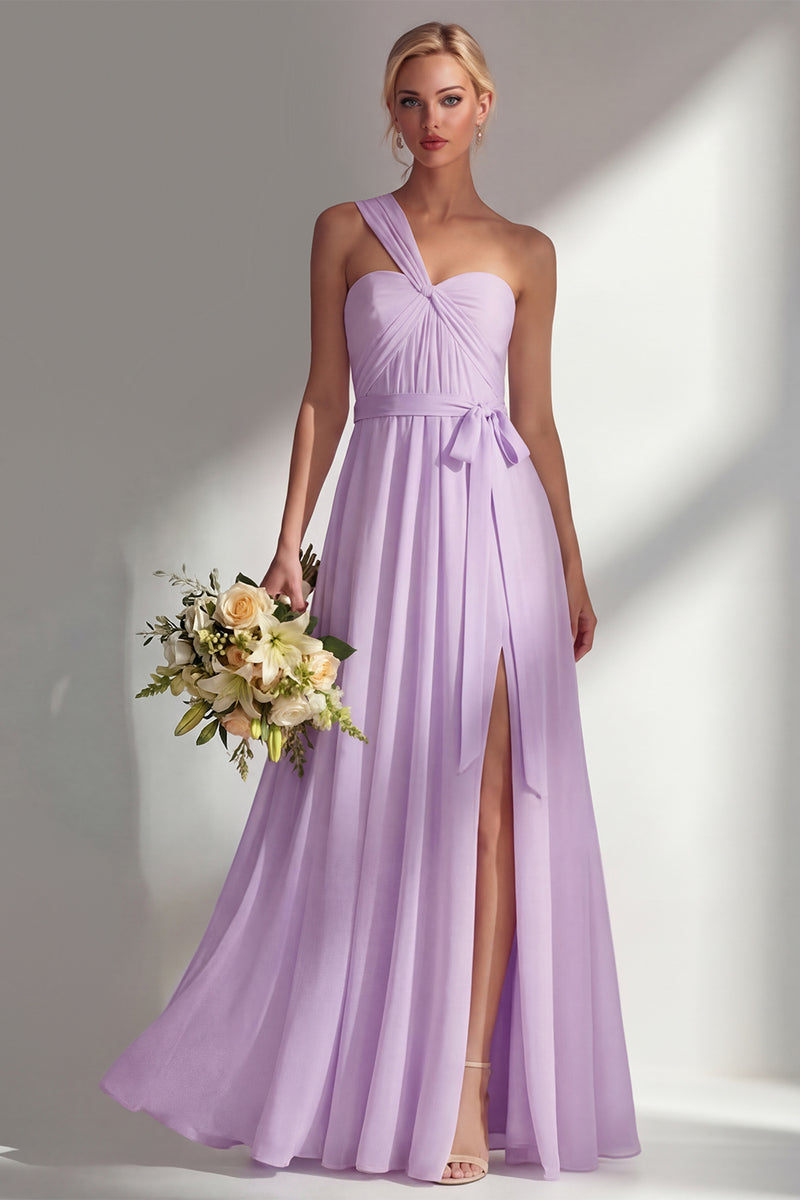 Load image into Gallery viewer, Yellow A Line Convertible Wear Chiffon Backless Long Formal Dress