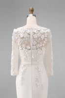 Load image into Gallery viewer, Dusty Rose Floral Bodycon Midi Mother of the Bride Dress with Sleeves