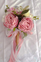 Load image into Gallery viewer, Holding Flower White Bridal Bouquet