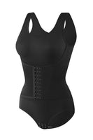 Load image into Gallery viewer, Push Up Coffee Tummy Control Buckle Waist Shapewear