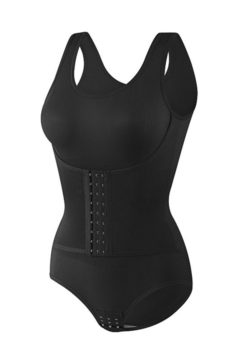 Load image into Gallery viewer, Push Up Coffee Tummy Control Buckle Waist Shapewear