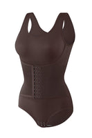 Load image into Gallery viewer, Push Up Coffee Tummy Control Buckle Waist Shapewear