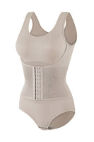 Load image into Gallery viewer, Push Up Coffee Tummy Control Buckle Waist Shapewear