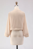 Load image into Gallery viewer, Simple Black Long Sleeves Women Jacket