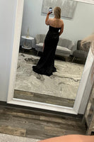 Load image into Gallery viewer, Sparkly Fuchsia Sweetheart Mermaid Long Prom Dress with Slit