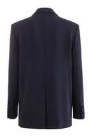 Load image into Gallery viewer, Black Single Breasted Notched Lapel Long Sleeves Women Blazer