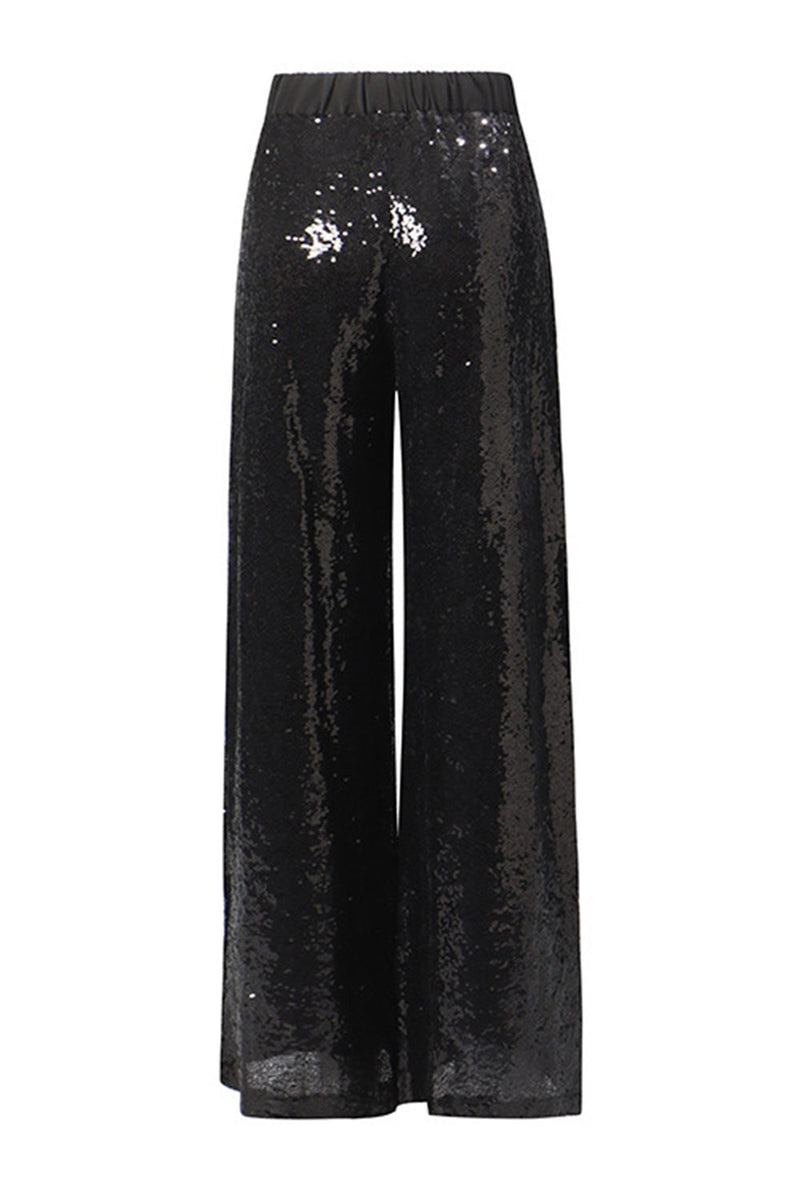 Load image into Gallery viewer, Sparkly Black and Red Peak Lapel Single Breasted Sequin Prom Suits