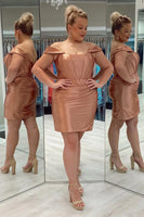 Load image into Gallery viewer, Turquoise Corset Off the Shoulder Tight Short Party Dress