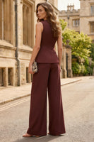 Load image into Gallery viewer, Cabernet 2 Piece Single Breasted Round Neck Business Suits