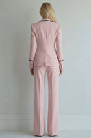 Load image into Gallery viewer, Ivory Peak Lapel 2 Piece Single Breasted Wide Leg Prom Suits