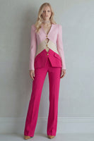 Load image into Gallery viewer, Blue Navy Patchwork 2 Piece Single Breasted Slim Fit Prom Suits