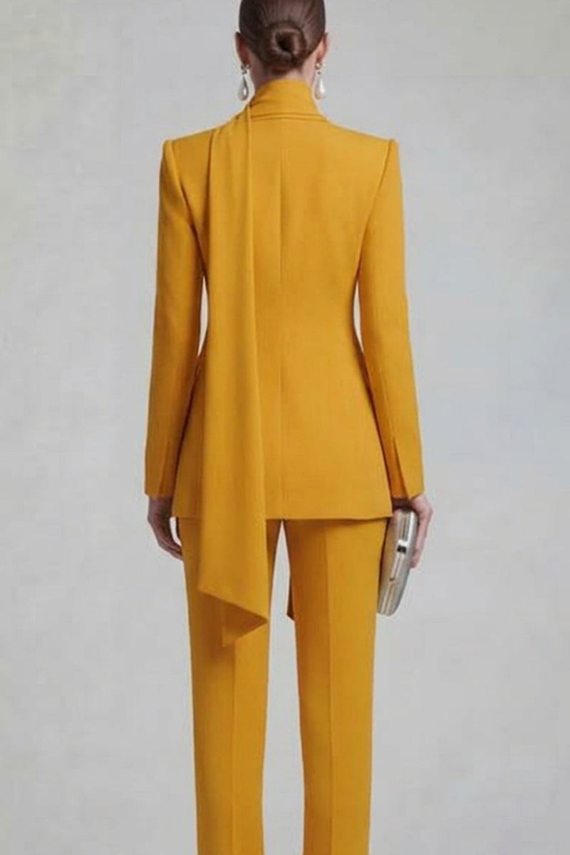 Load image into Gallery viewer, Blue Single Breasted Slim Fit Shawl Lapel 2 Piece Prom Suits