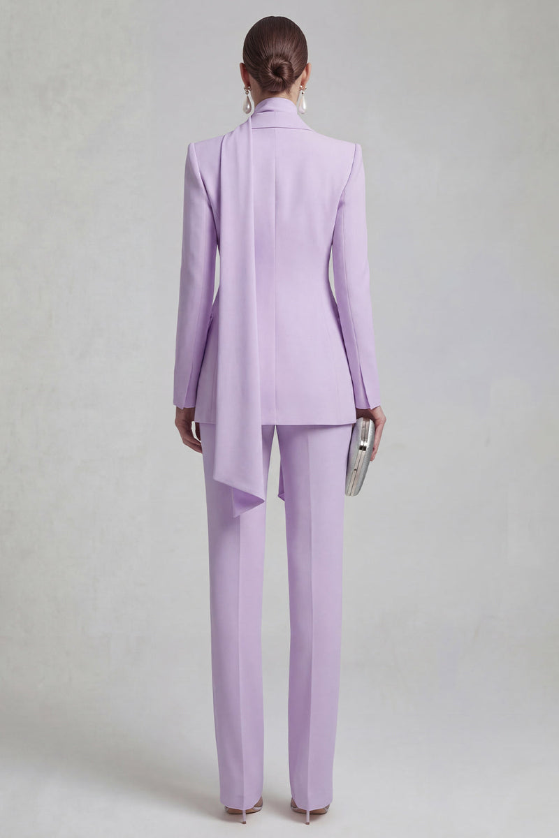 Load image into Gallery viewer, Blue Single Breasted Slim Fit Shawl Lapel 2 Piece Prom Suits