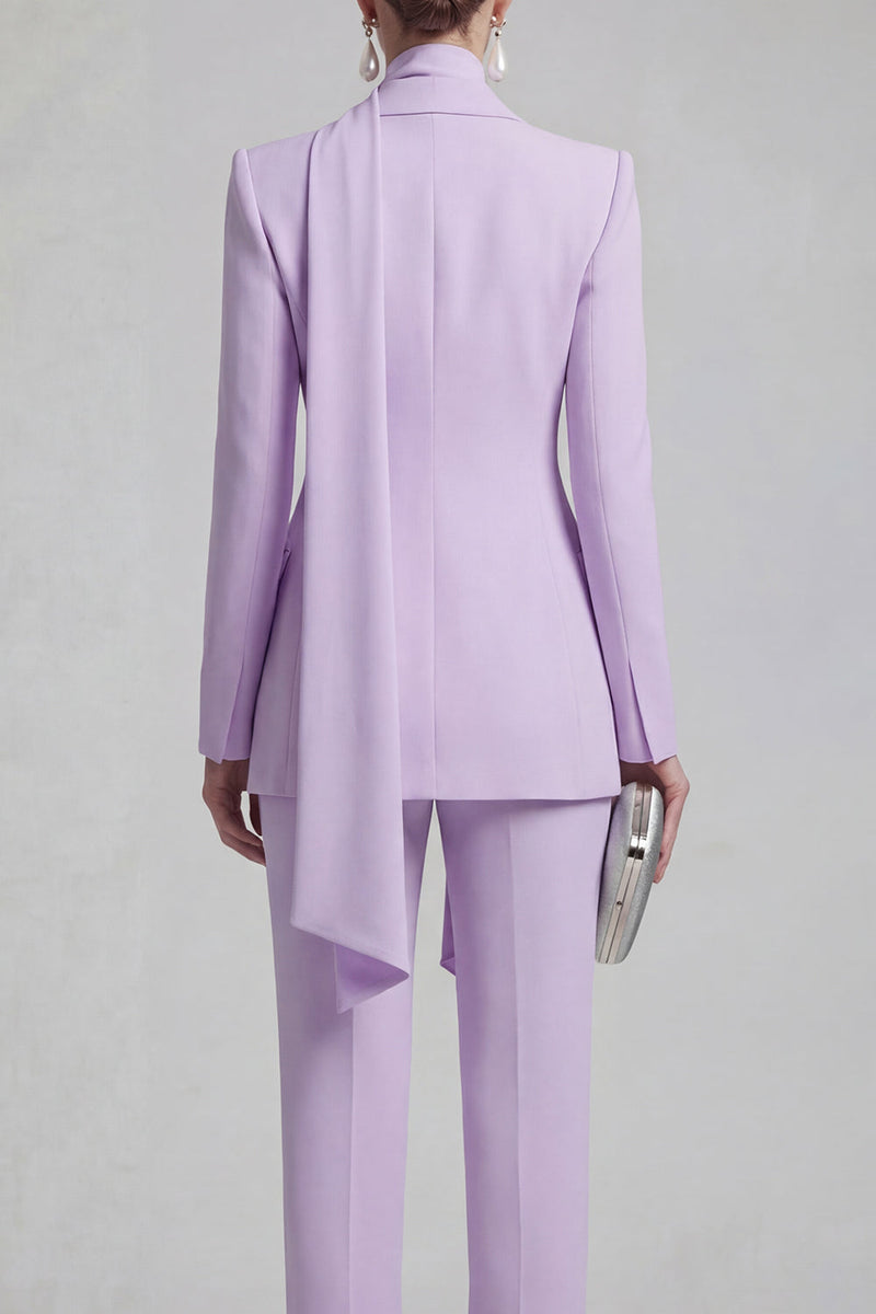 Load image into Gallery viewer, Blue Single Breasted Slim Fit Shawl Lapel 2 Piece Prom Suits