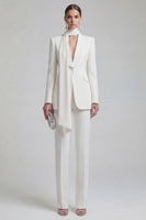 Load image into Gallery viewer, Blue Single Breasted Slim Fit Shawl Lapel 2 Piece Prom Suits