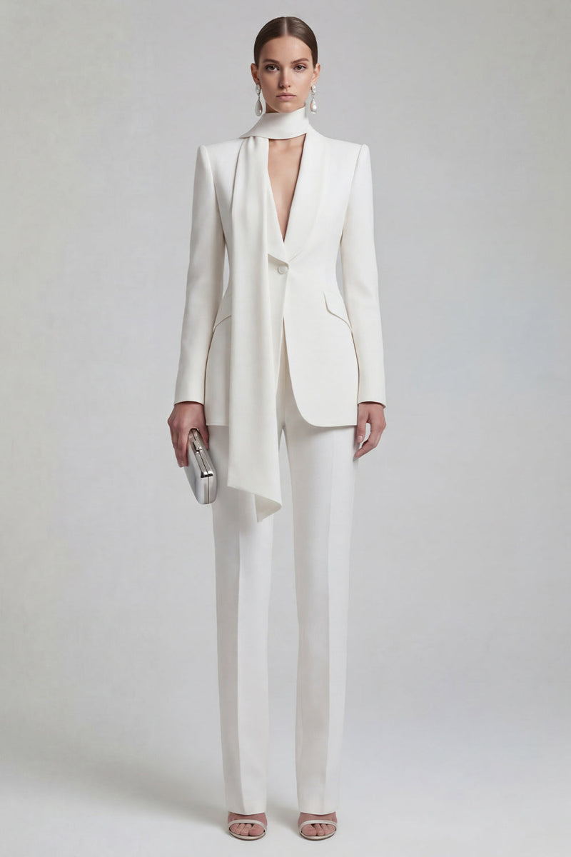 Load image into Gallery viewer, Blue Single Breasted Slim Fit Shawl Lapel 2 Piece Prom Suits