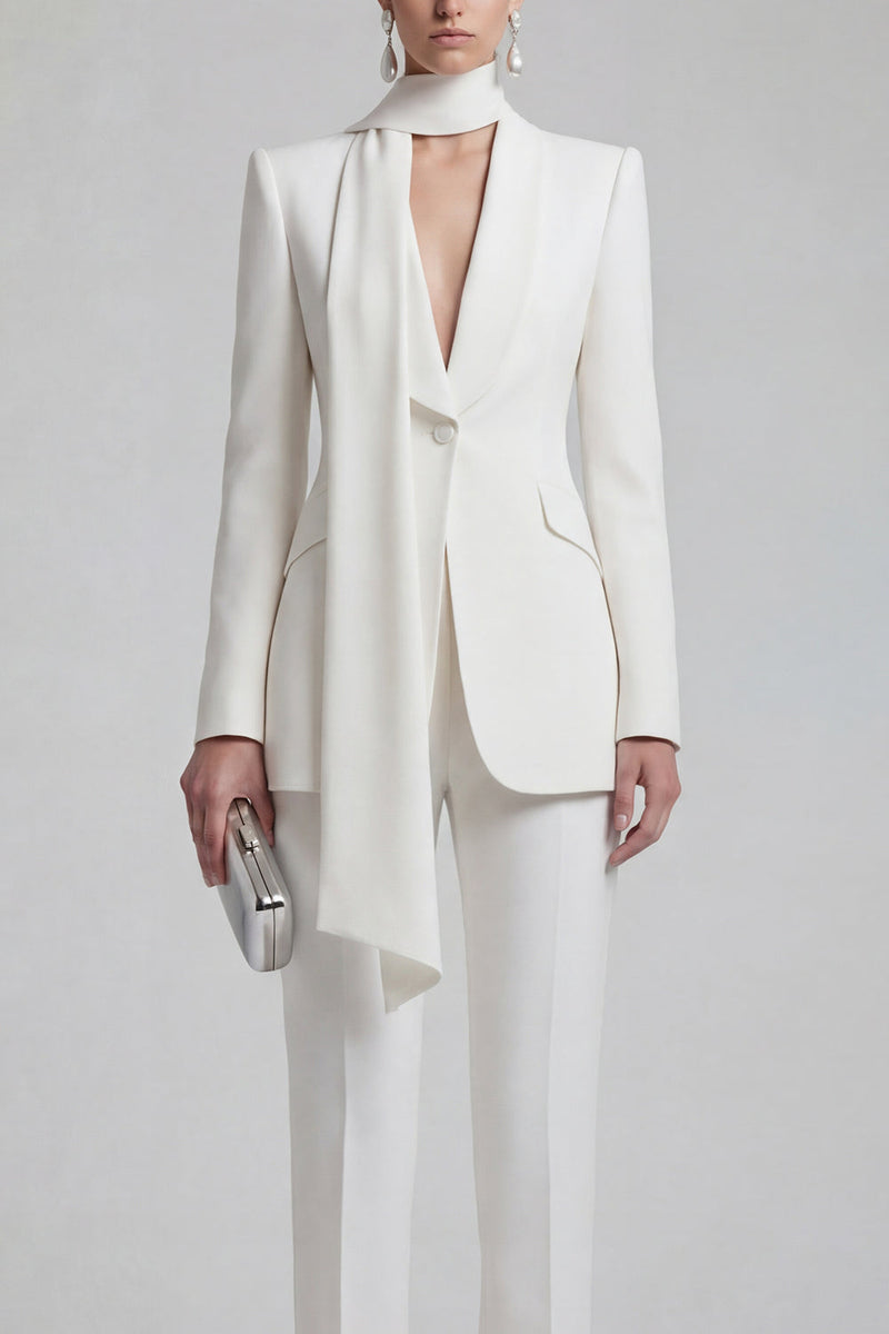 Load image into Gallery viewer, Blue Single Breasted Slim Fit Shawl Lapel 2 Piece Prom Suits