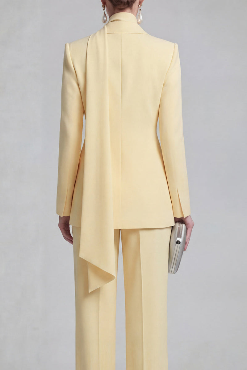 Load image into Gallery viewer, Blue Single Breasted Slim Fit Shawl Lapel 2 Piece Prom Suits