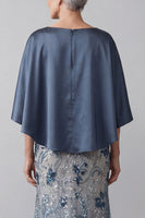 Load image into Gallery viewer, Mermaid Long Floral Navy Sparkly Sequin Mother of the Bride Dress