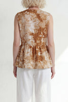 Load image into Gallery viewer, V Neck 2 Piece Brown Business Suits with Pockets
