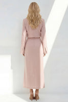Load image into Gallery viewer, Notched Lapel Blue 2 Piece Long Sleeves Business Suits