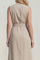 Load image into Gallery viewer, Shawl Lapel 2 Piece Khaki Wide Leg Business Suits with Belt